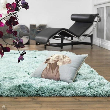 Plush Luxury Super Thick Heavyweight High-Density Hand-Woven Soft High-Pile Plain Polyester Tonal Textured Metallic Shimmer Shaggy Ocean Rug-Asiatic Carpets-Rug Love - The Most Loved Rug Store